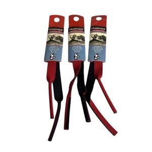 Chums Mariner Eyewear Retainers Neoprene Pack of 3 Red Black‎ 0808 New USA